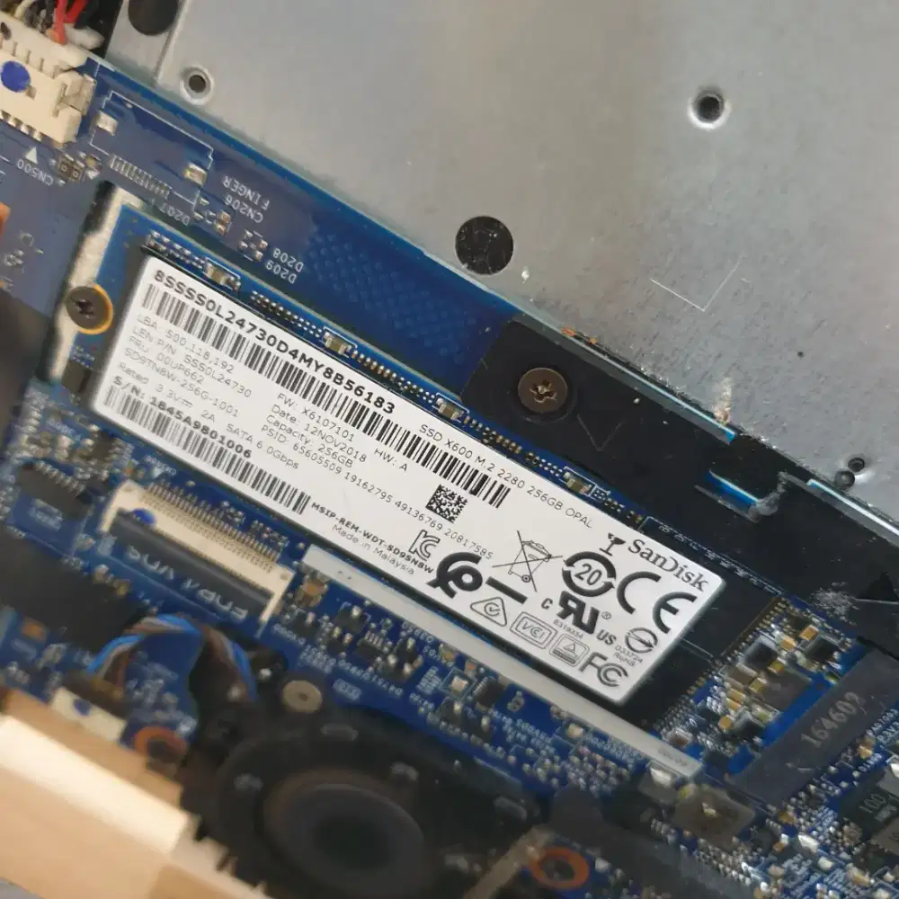 SANDISK SSD M2 2280 - 256GB  - WIN 11