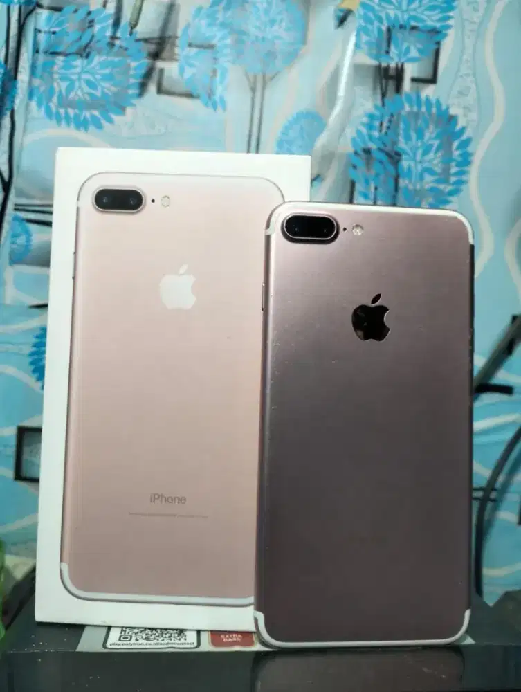 iPhone 7 Plus 256GB Rose Gold Garansi iBox Harga 2 Juta Nego Tipis