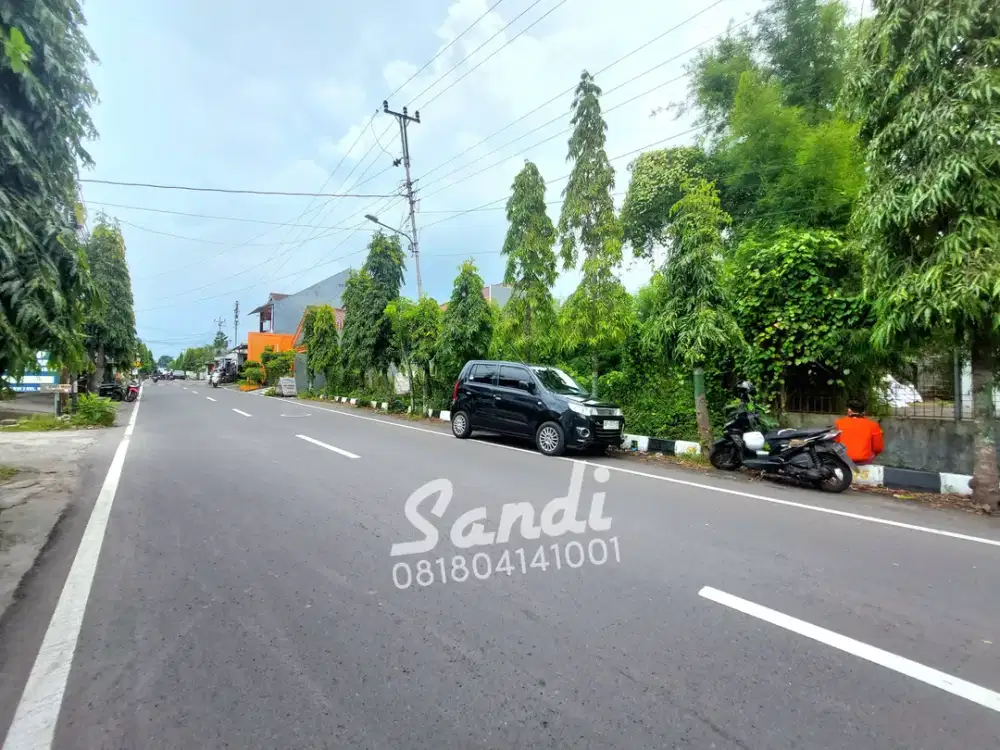 Tanah Pekarangan Barat Tugu Jogja Daerah Tegalrejo dekat Superindo
