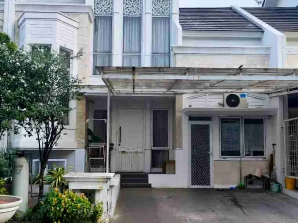 jual rumah furnish desain klasik mewah di greenwich park bsd city