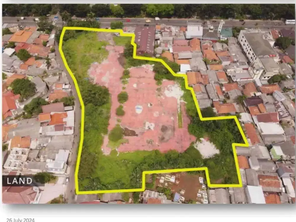 Dijual Tanah di jl Raya Jakarta Bogor Cibinong Bogor Jawa Barat Jual Murah Tanah Cibinong