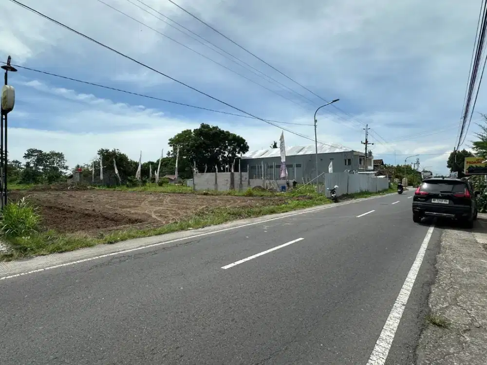 15 Menit Jogja Kota Tanah Strategis Tepi Jalan Raya