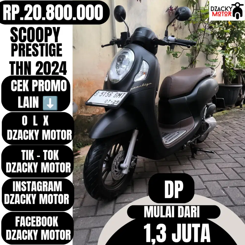 SCOOPY PRESTIGE THN 2O25 SECOND LIKE NEW