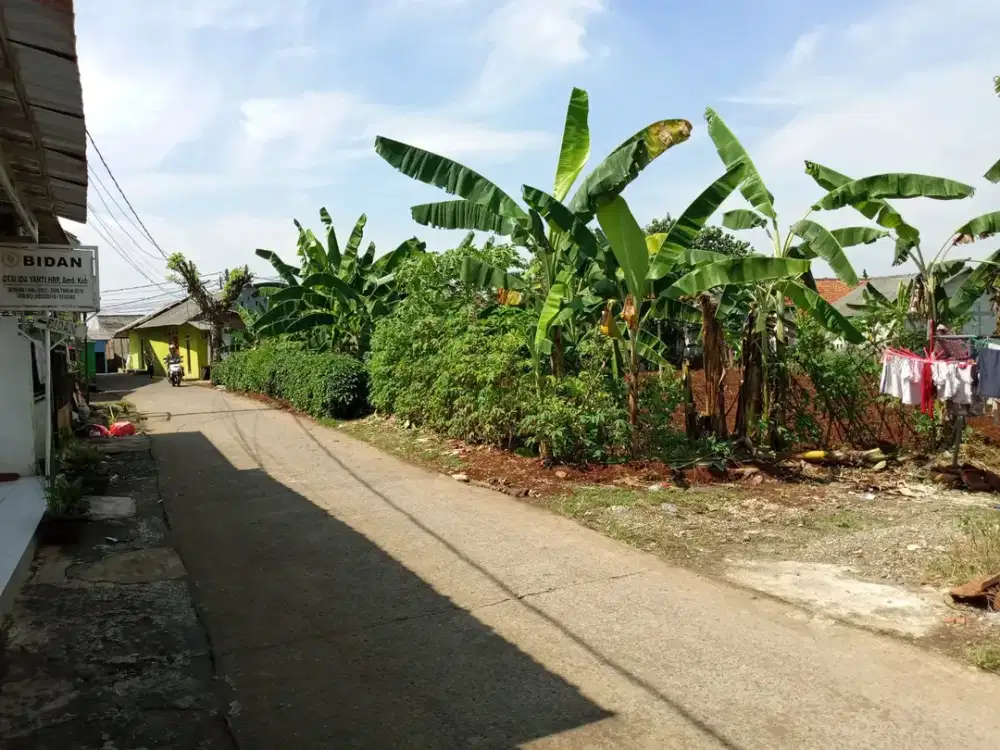 Kavling Dekat Stasiun Cilebut, CICIL 3 THN Free Biaya BPHTB