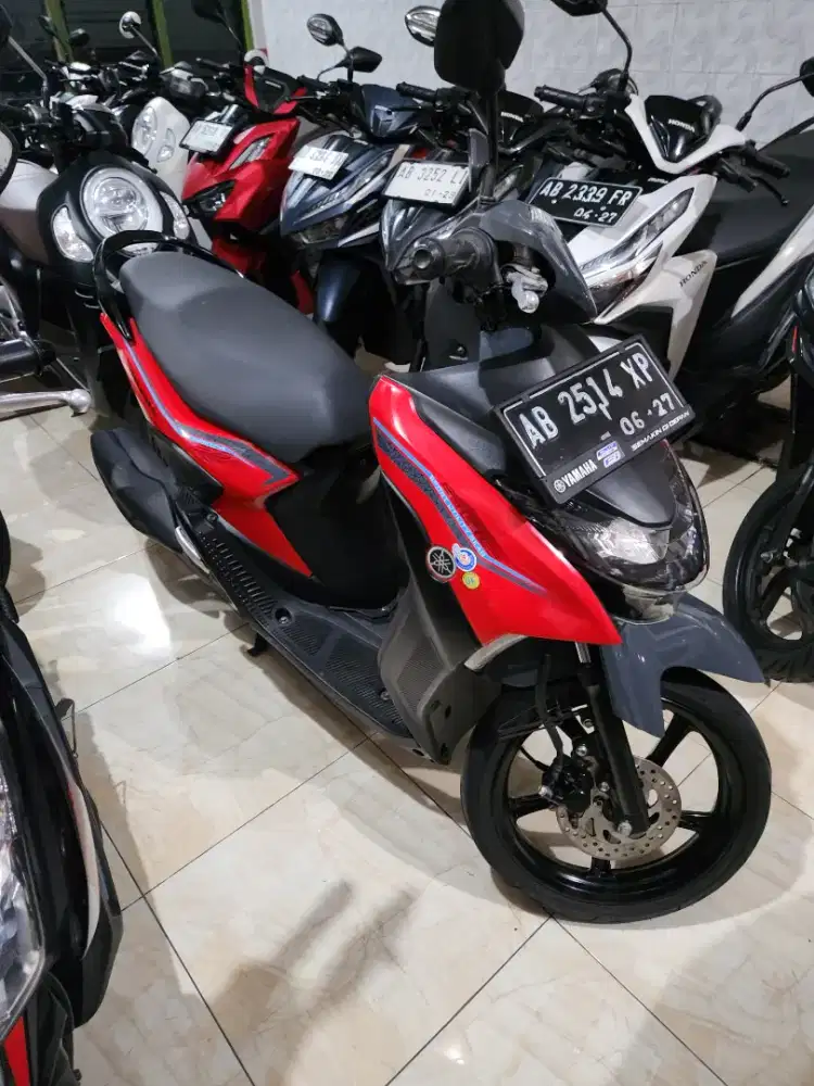 Gear 125 f1 merah hitam 2022 Gbm