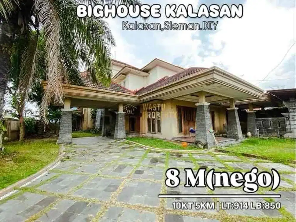 RUMAH MEWAH 10 KT, COCOK UNTUK HOMESTAY DEKAT KAMPUS UKRIM
