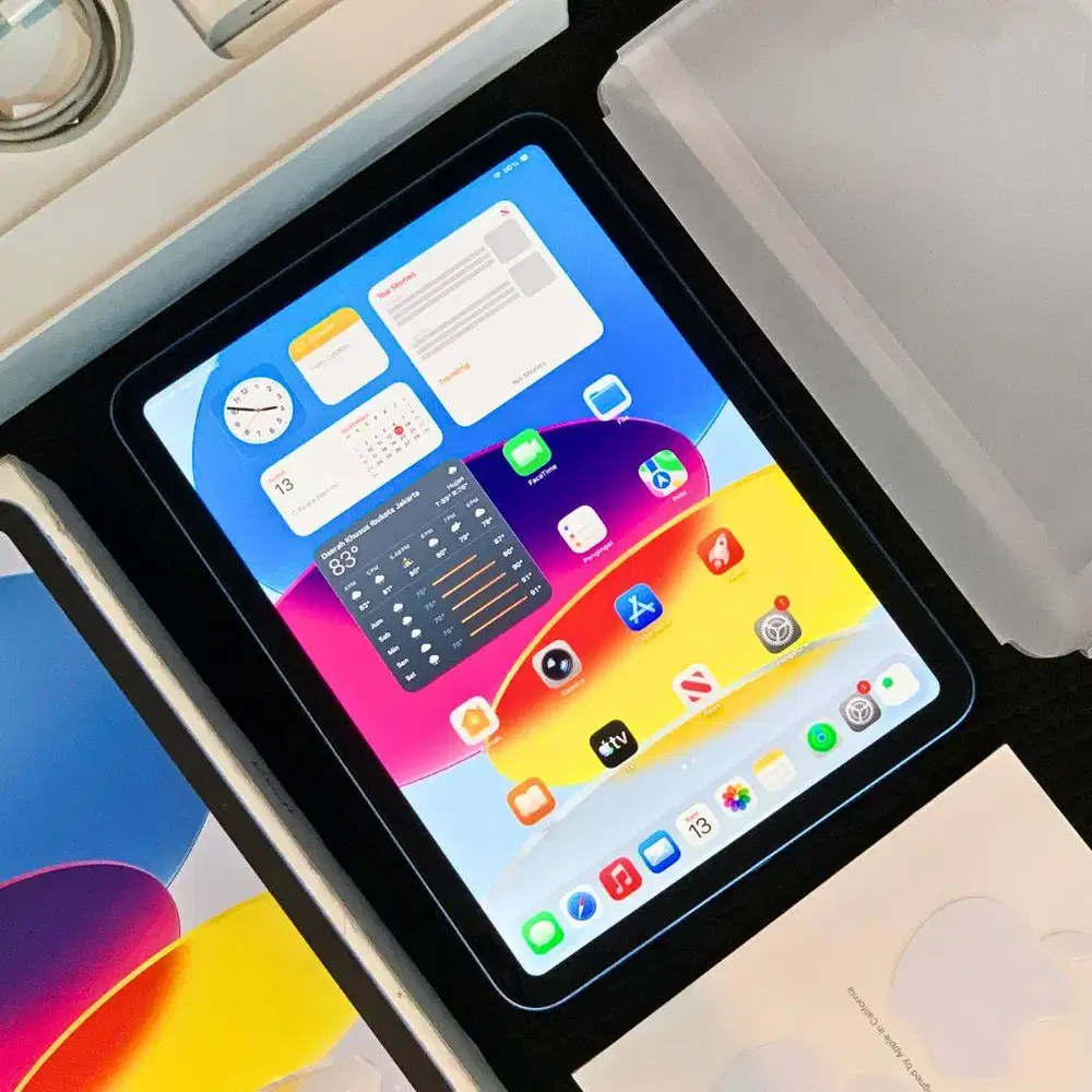 IPAD 10 64GB WIFI BLUE GARANSI ON LIKENEW