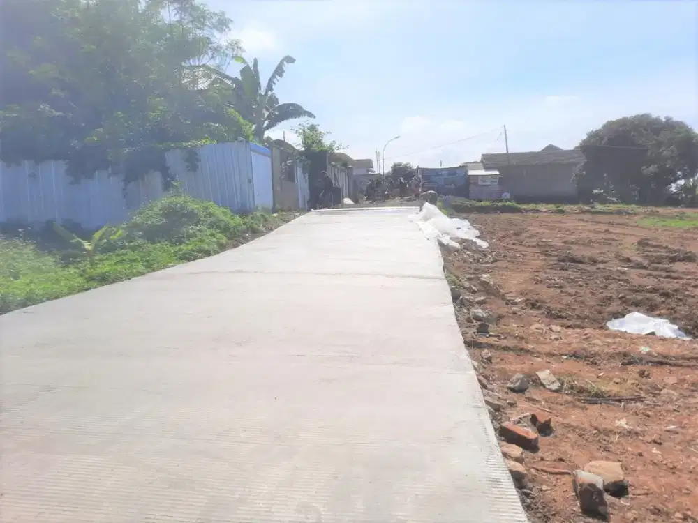 Kavling 20 Menit Akses Tol Cikupa, Hanya 700 Rb-an Permeter