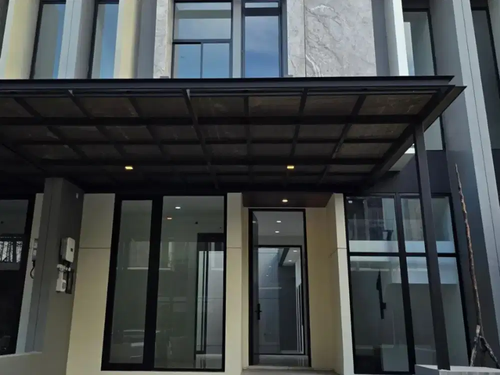 TURUN HARGA! Disewakan rumah baru district 9 citraland