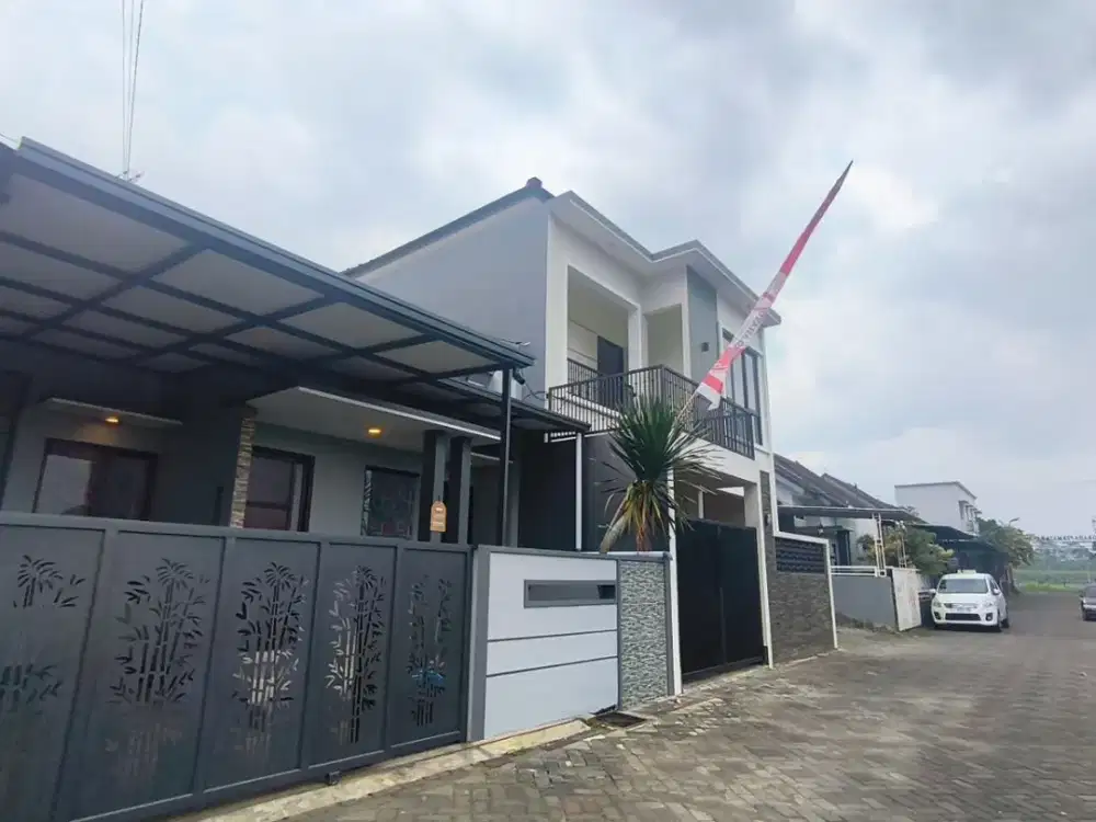 Rumah Minimalis Singosari Malang, Lingkungan Asri Dekat Bandara ABD Saleh