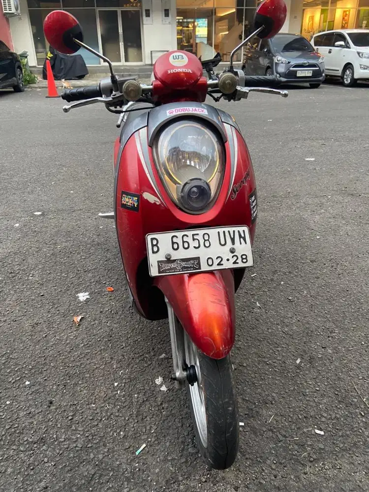 scoopy 2012 murah lengkap