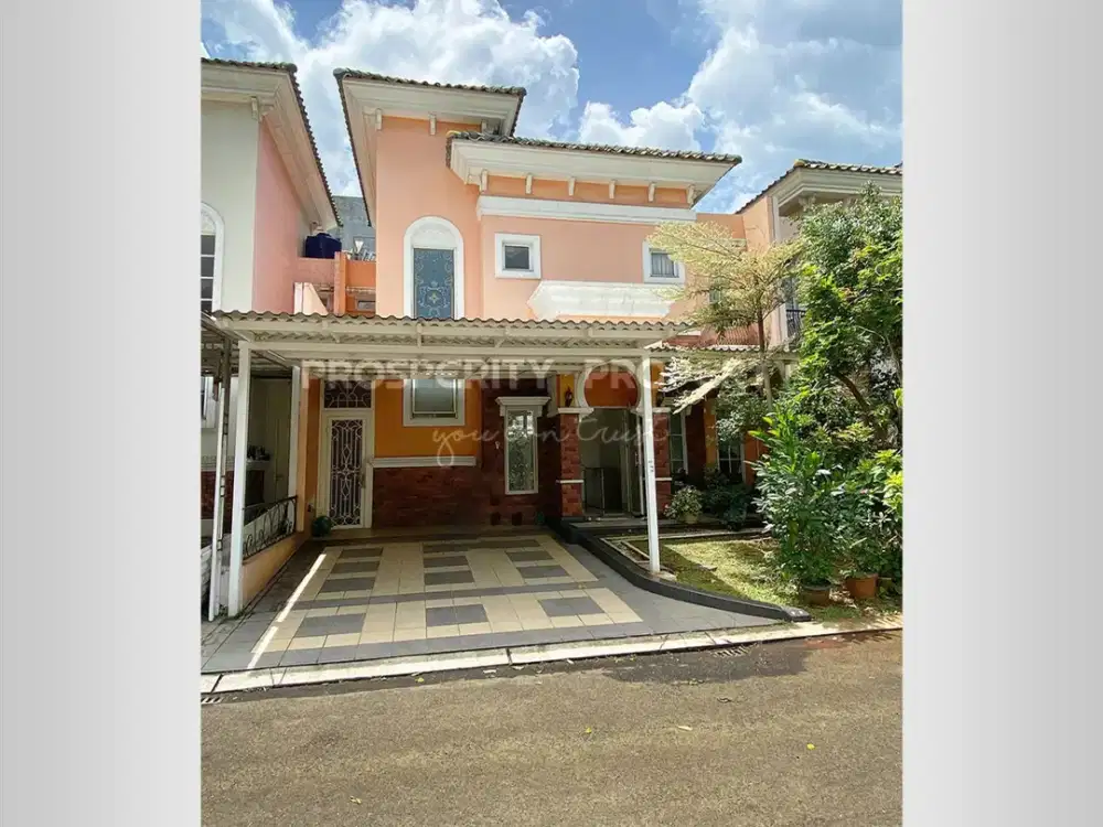 Rumah Sudah Renovasi di Cluster Alicante by Paramount Selangkah ke Ruko Aniva dan Hampton Square Sangat Strategis di Gading Serpong