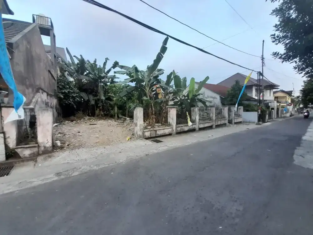 Tanah Luas 534 Meter Persegi Lokasi Premium Dekat Kawasan Bisnis Jalan kaliurang