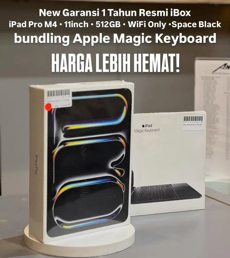 new ipad pro M4 512gb wifi only plus magic kybord