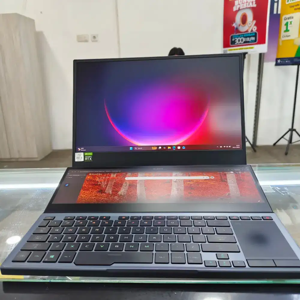 ROG Zephyrus DUO GX550LXS_GX550LXS / RTX 2080 / RAM 32 INTERNAL 2TB