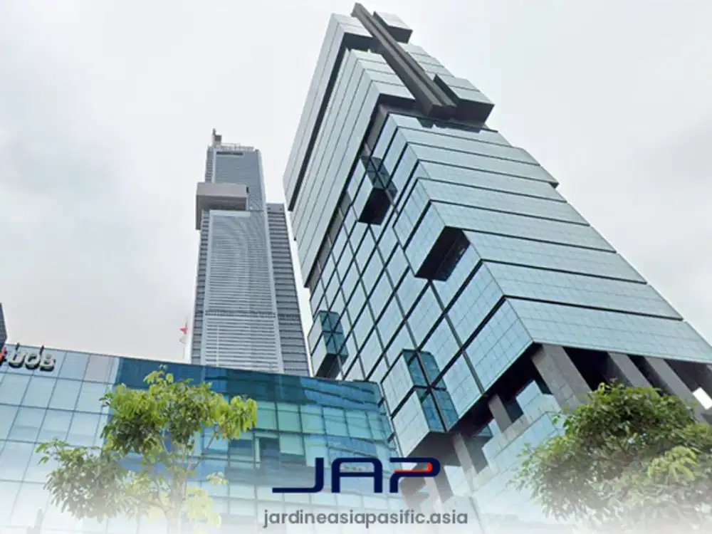 Sewa Kantor UOB Plaza Luas 354 m2 Bare Area Thamrin Akses MRT