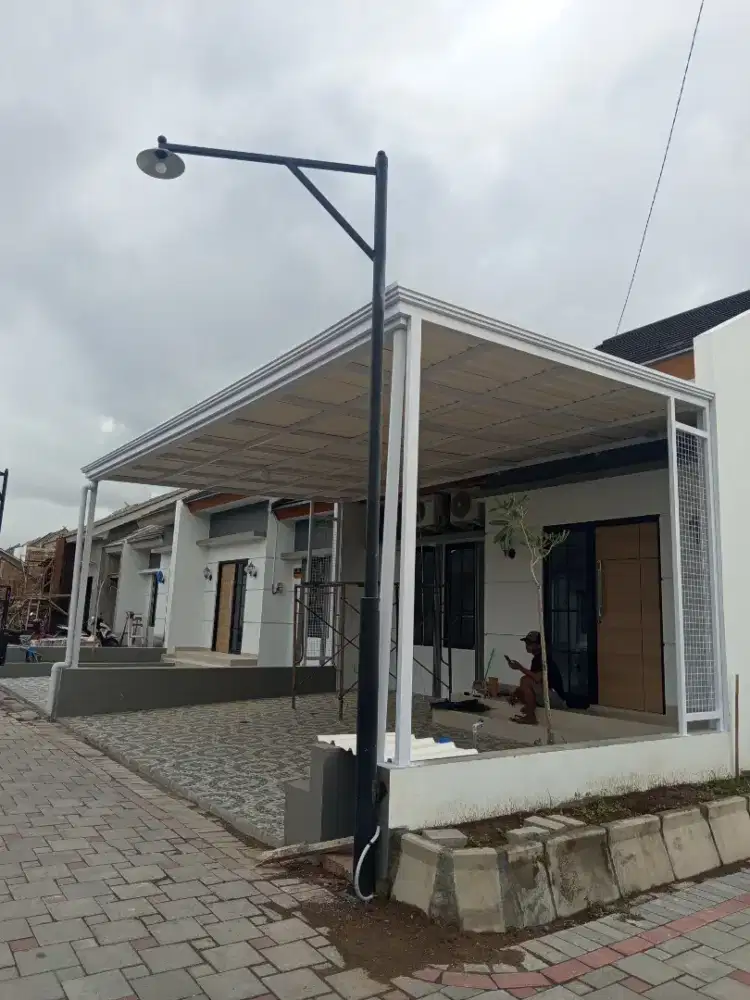 Kanopi Kordoba atap alderon 1 layer