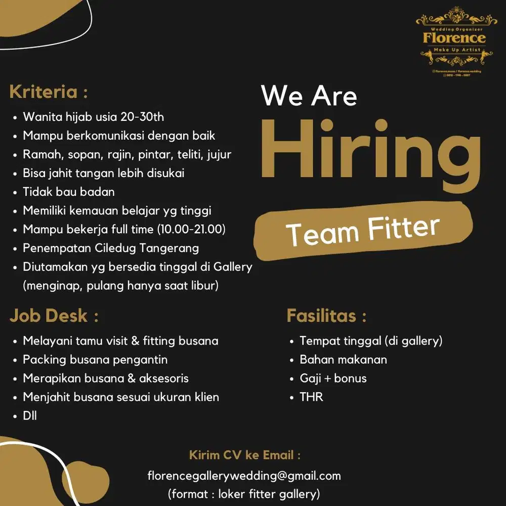 Lowongan kerja full time