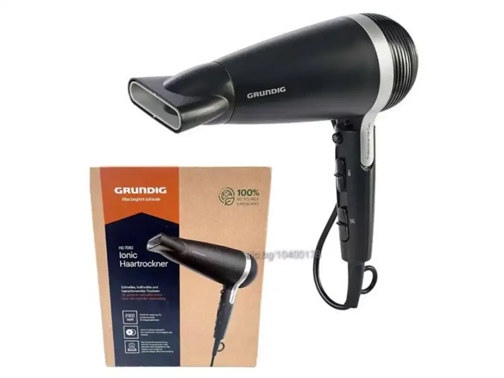 Profesional Hairdryer Grundig Ionik Baru