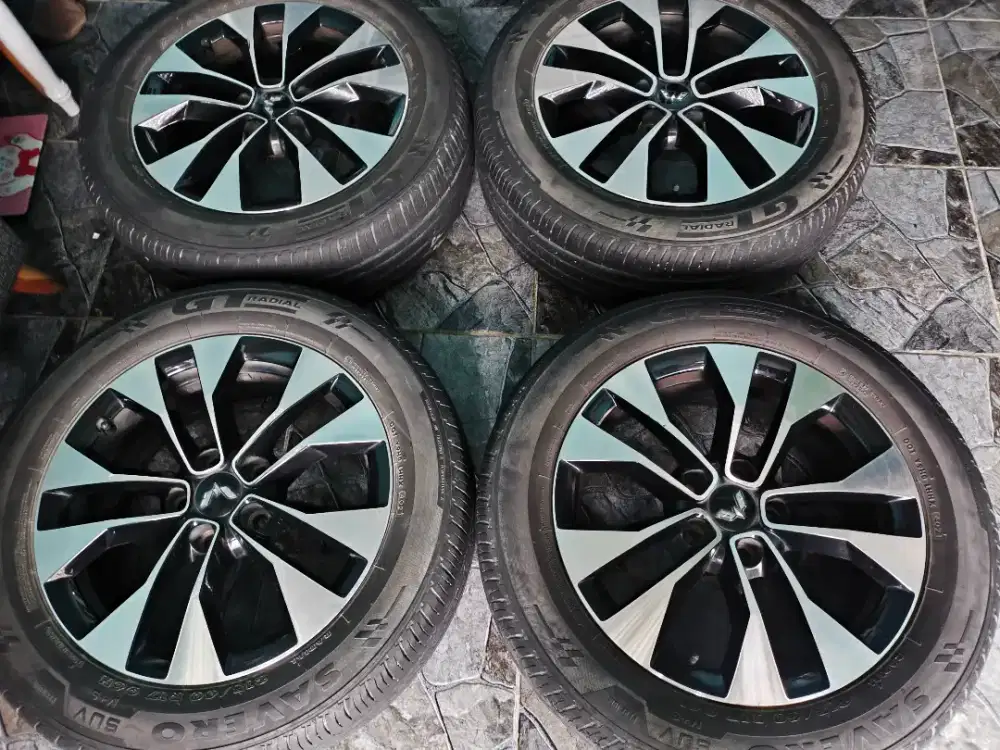 Velg oem wuling Almaz r17 pcd 5x115
