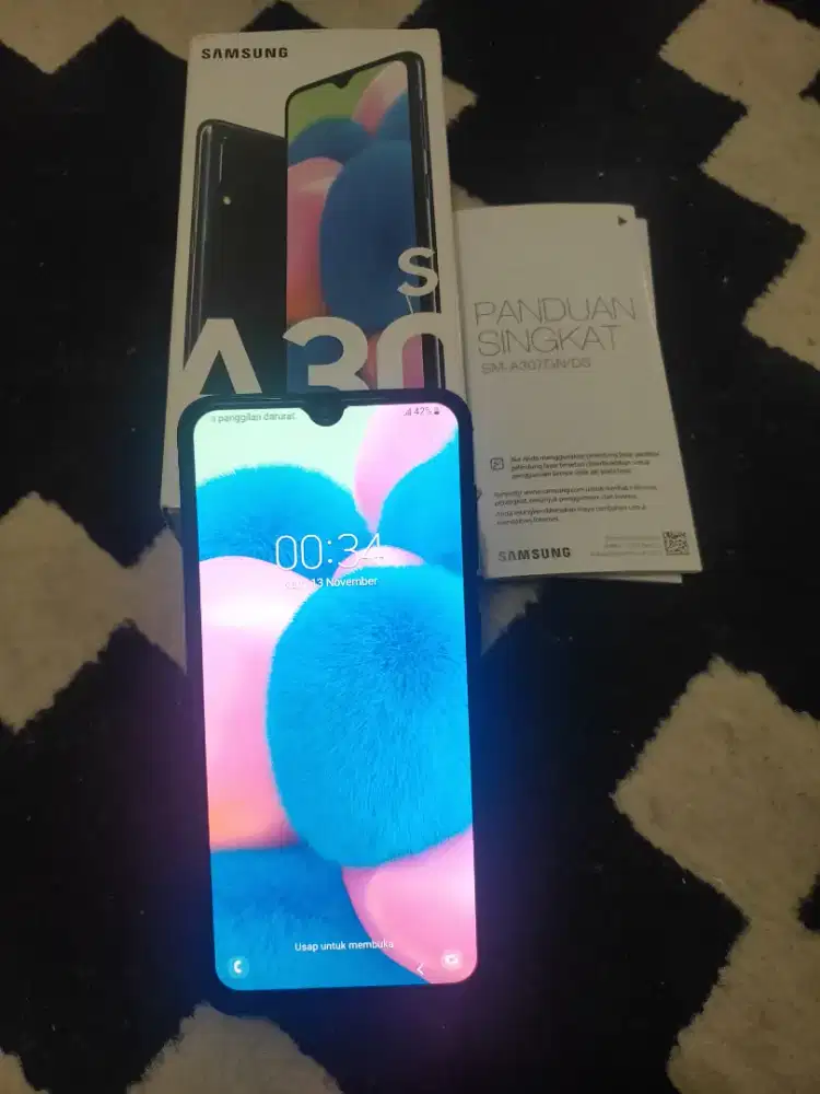 Galaxy A30s ram 4/64gb Mulus Like new no minus grs resmi Sein HargaPAS