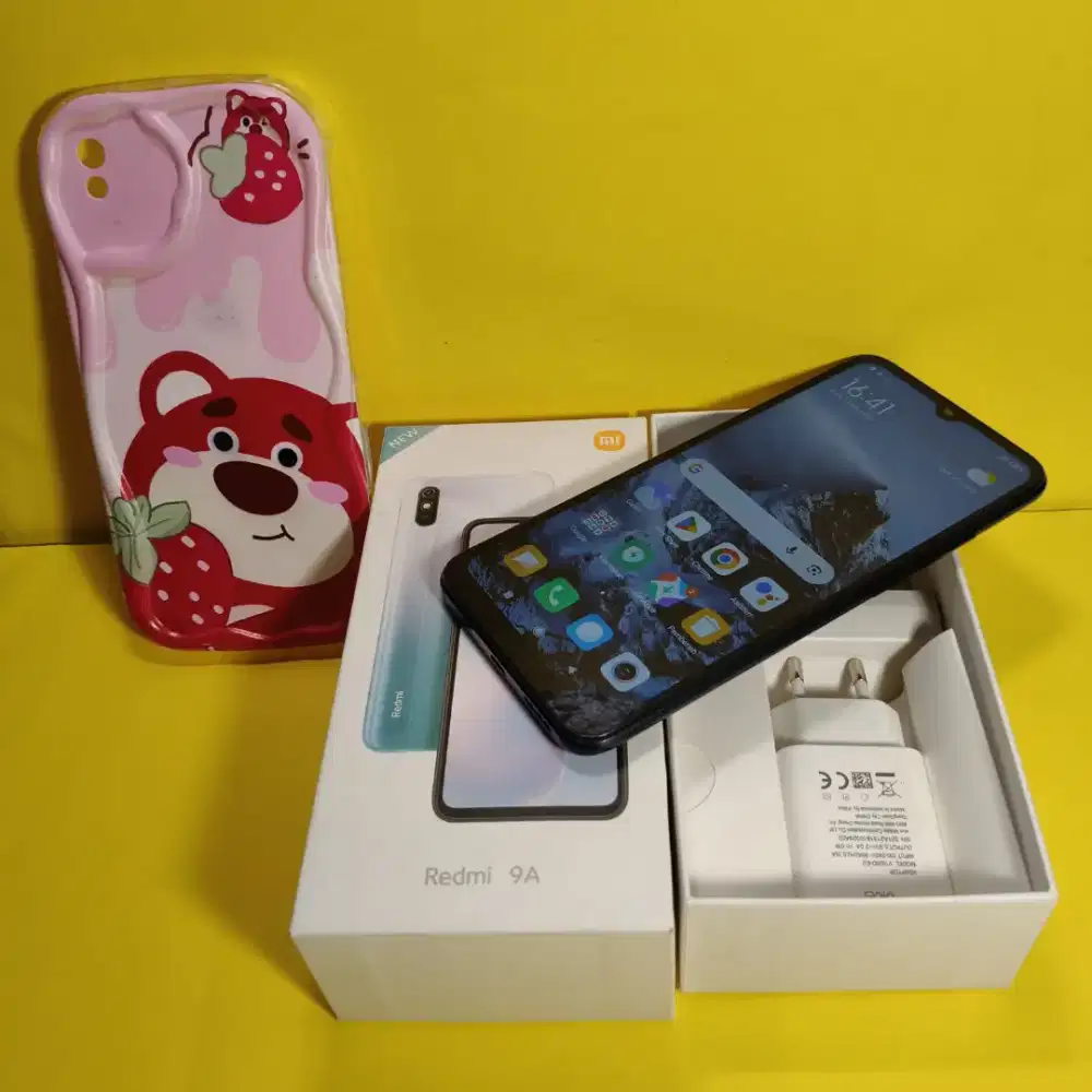 Redmi 9A ram 3/32 4g Lte segel mulus bgt normal siap pake