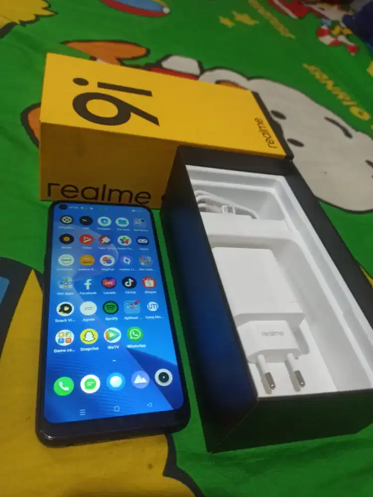 Realme 9i 4+3/64gb fullset resmi nominus