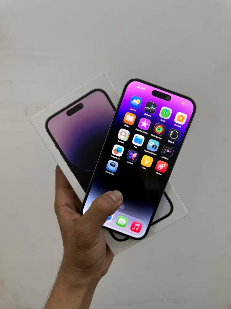 Dijual Iphone 14PM 256GB Lengkap Kotak Original