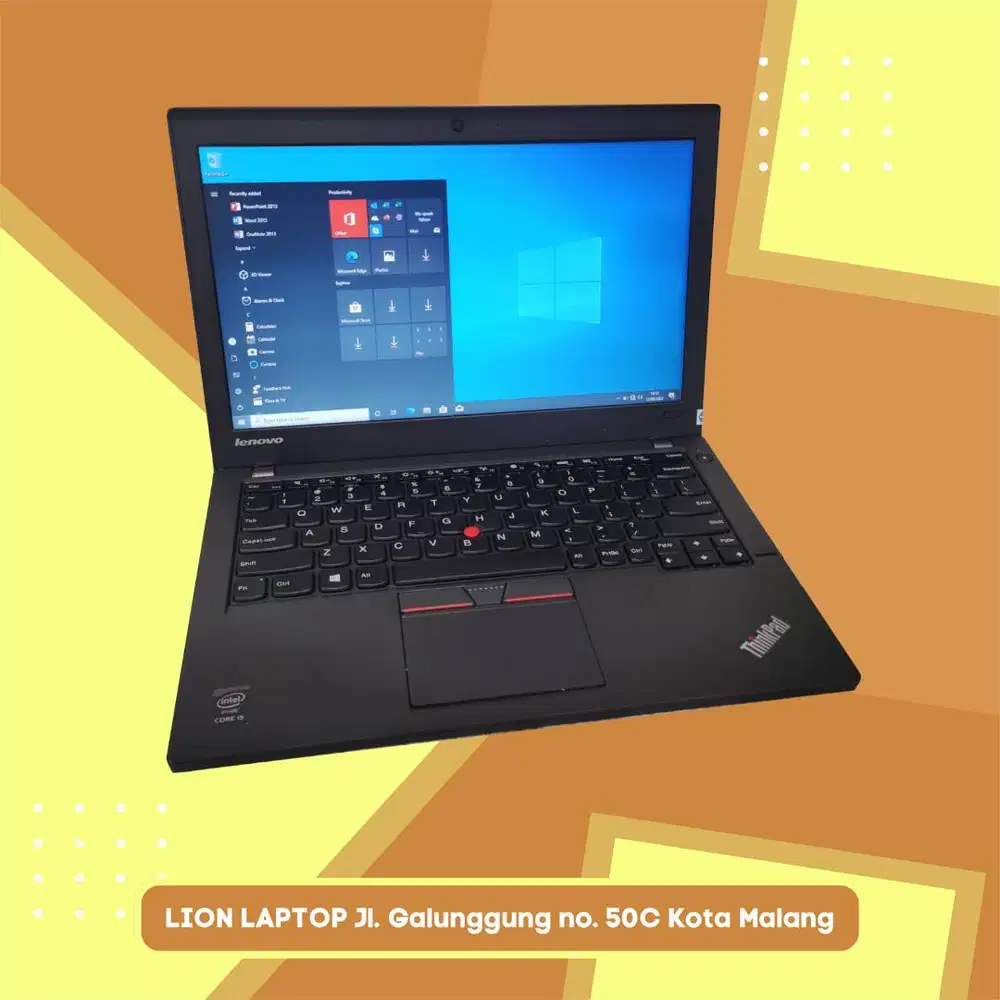RAM 8GB SSD 256GB Core i5 Lenovo Thinkpad X250 [13|11]