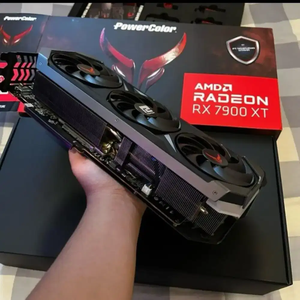 RX 7900 XT Red Devil 20GB power color , normal bergaransi .