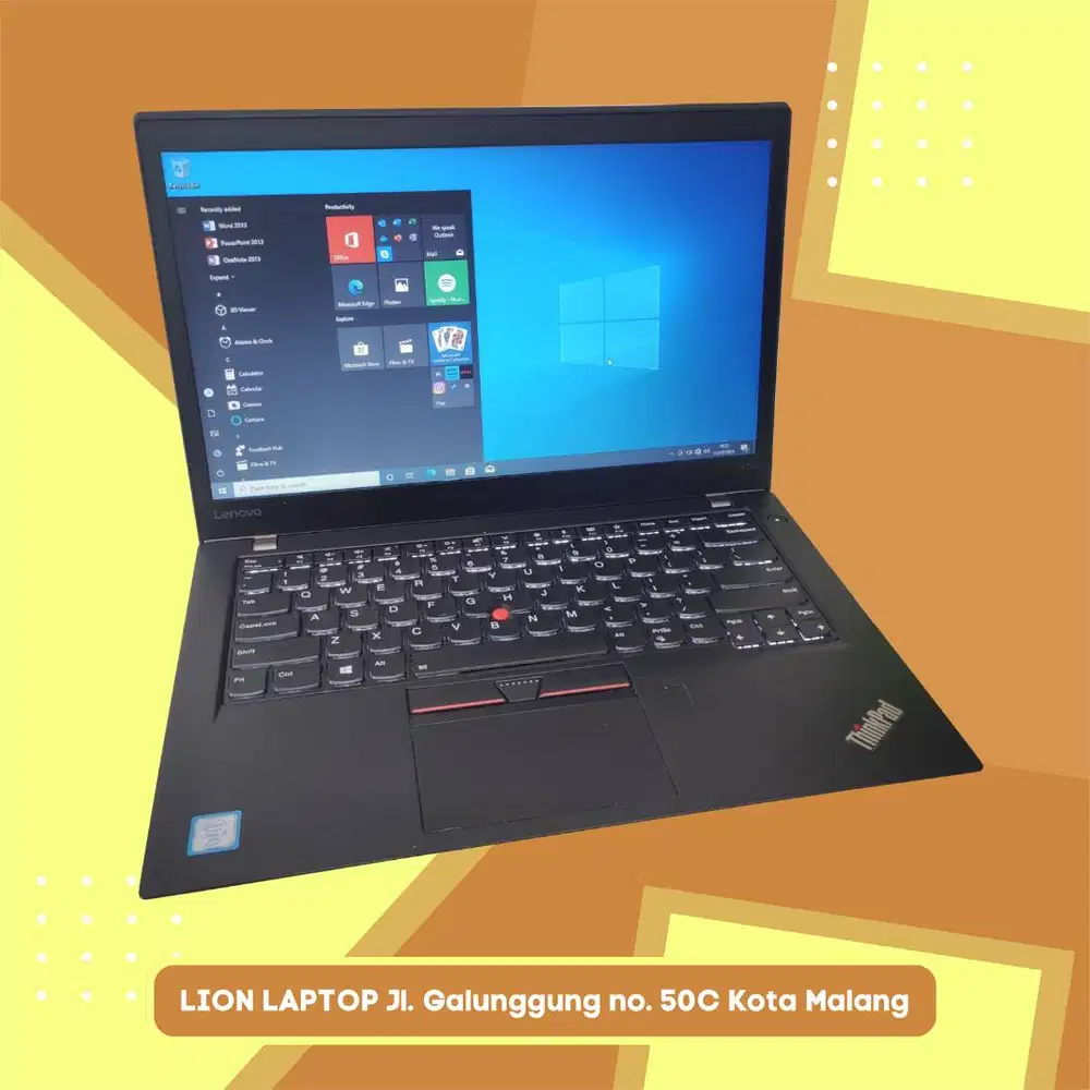 RAM 8GB SSD 256GB Core i7 SLIM Lenovo Thinkpad T470s [13|11]