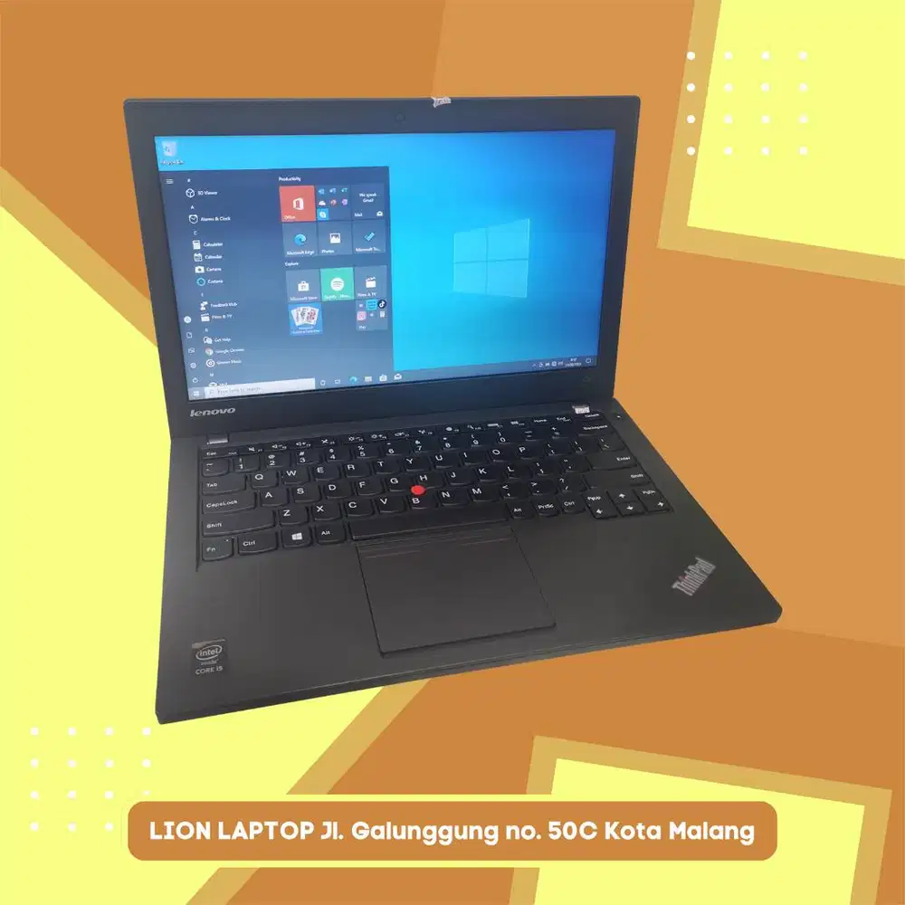 RAM 8GB SSD 256GB Core i5 Murah Lenovo Thinkpad X240 [13|11]
