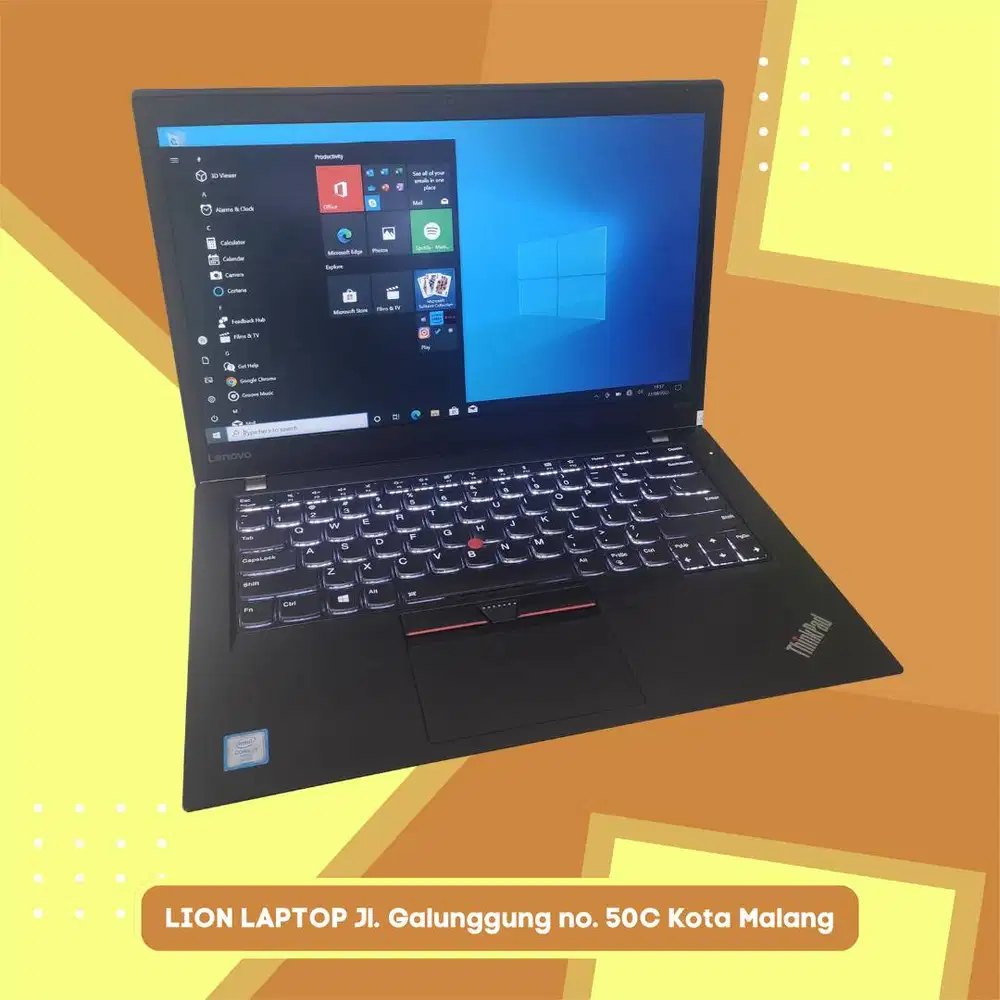 RAM 8GB SSD 256GB Core i5 Touchscreen SLIM Lenovo Thinkpad T470s [13|1