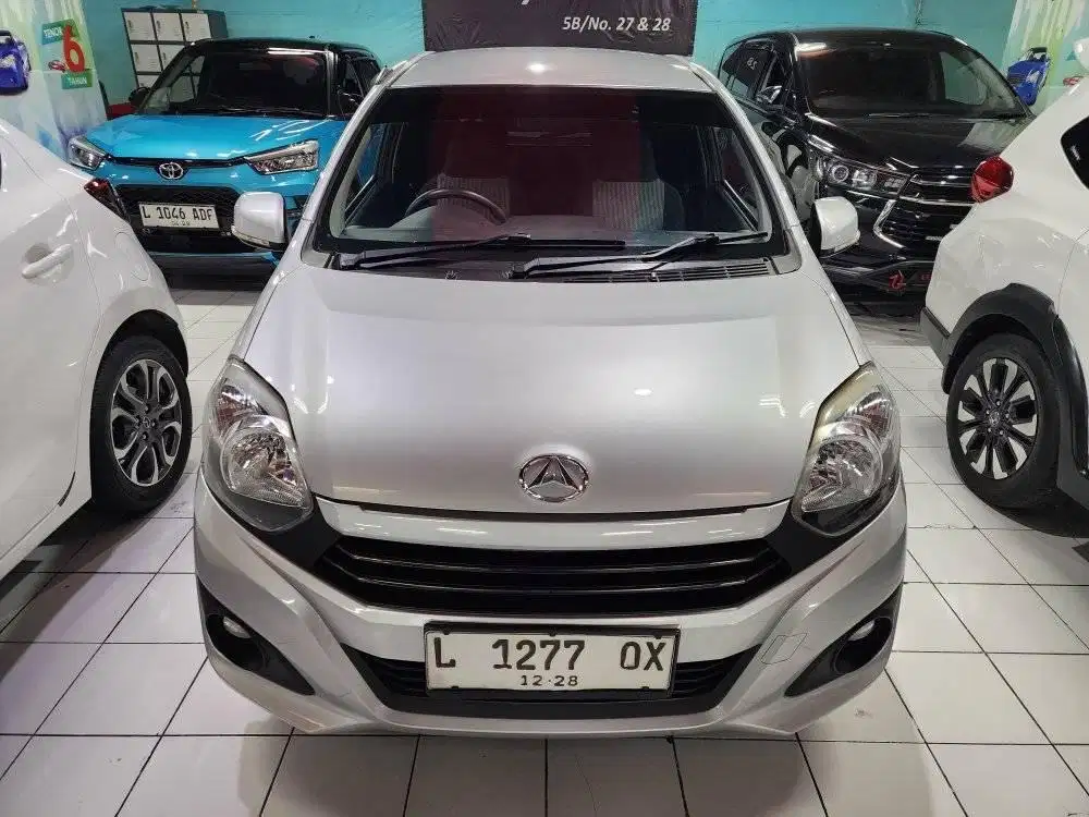 DAIHATSU AYLA 1.0 TIPE X MANUAL 2018 SURABAYA MULUSS ORIANM