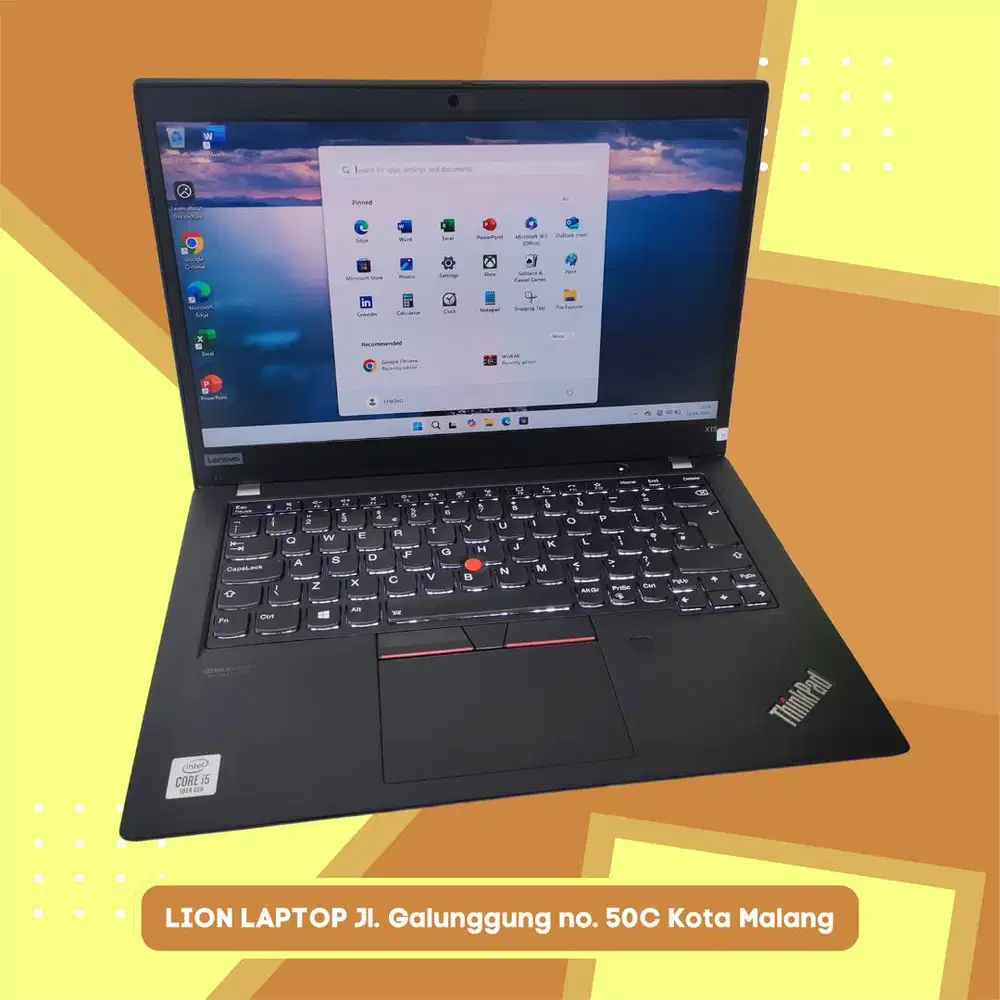 Core i5 Gen 10 slim mulus RAM 8GB SSD 256 Lenovo Thinkpad X13 [13|11]
