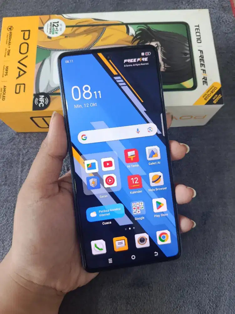 Tecno pova 6 12/256gb fullset
