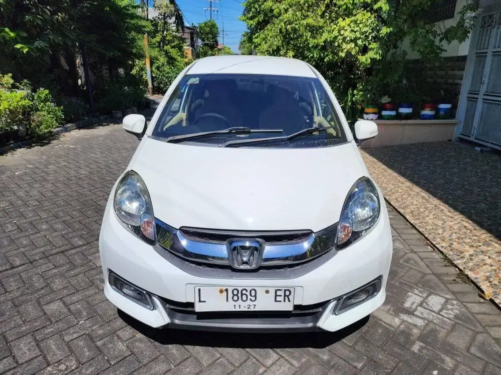 HONDA MOBILIO 1.5 E PRESTIGE MATIC 2015 PUTIH SURABAYA