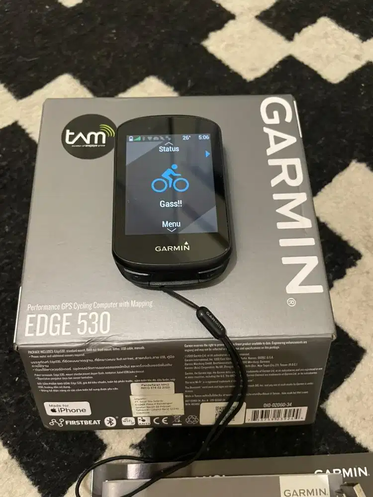 Garmin edge 530 Mulus no minus lkp ex grs Resmi Tam siap pakai
