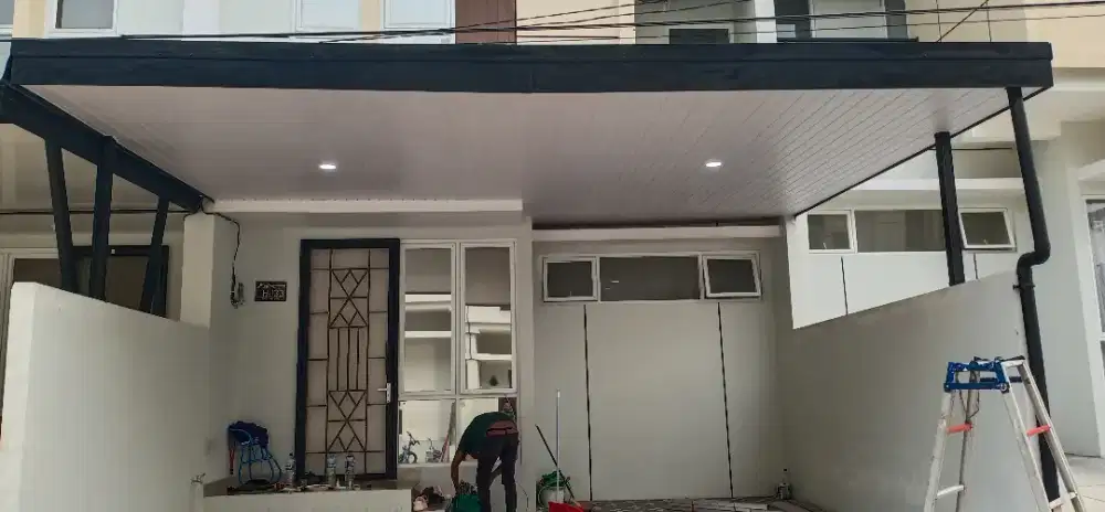 kanopi plus plaon pvc terpasang
