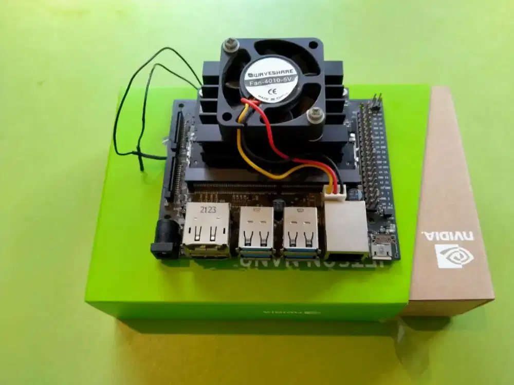 Jetson Nano 4GB B01 + Kipas (Baru - Sisa Proyek)