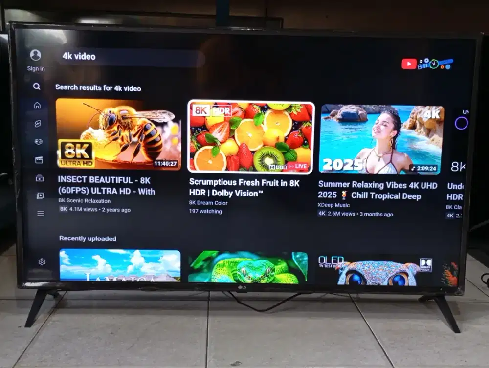 TV LED LG 50 INC TYPE 50UK6300 UHD 4K