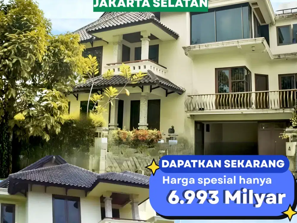 Dijual Rumah 2 Lt Bukit Pratama Rumah Nyaman di Pusat Kota Jakarta Selatan Dekat  Tol Super Murah