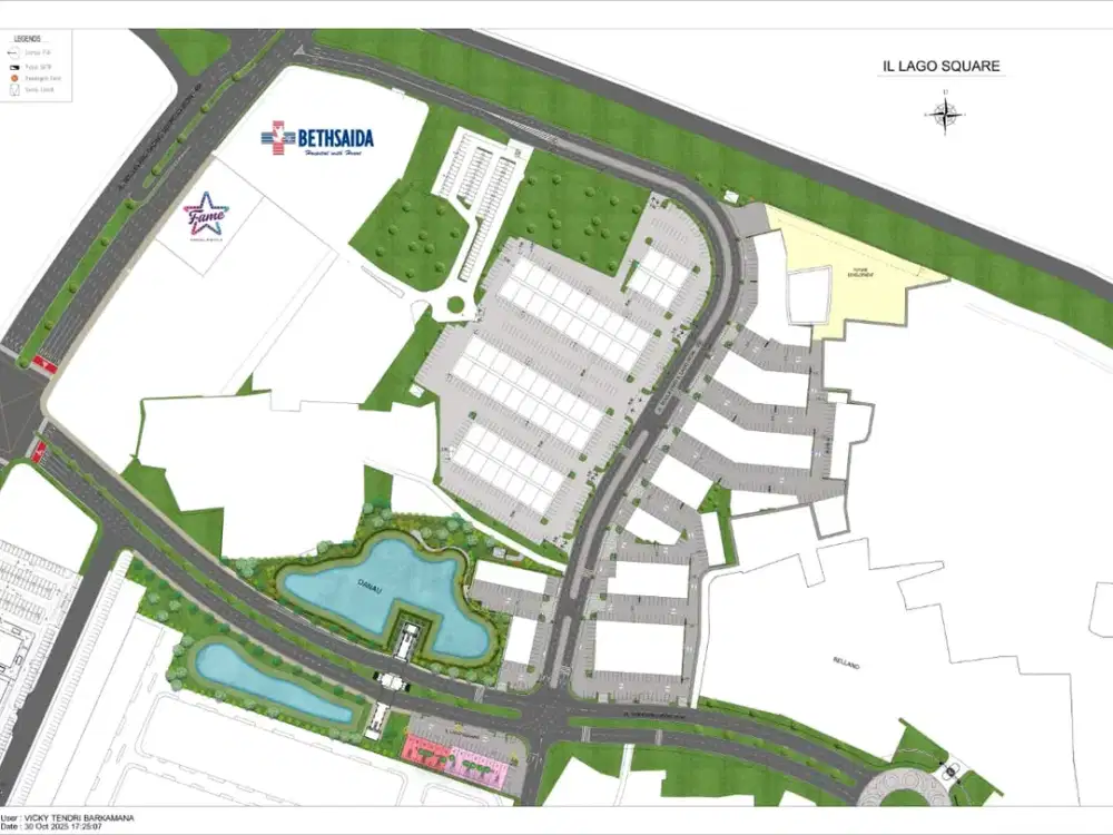 Dijual IL Lago Square Gading Serpong Ruko Elegan dengan Visibilitas Tinggi