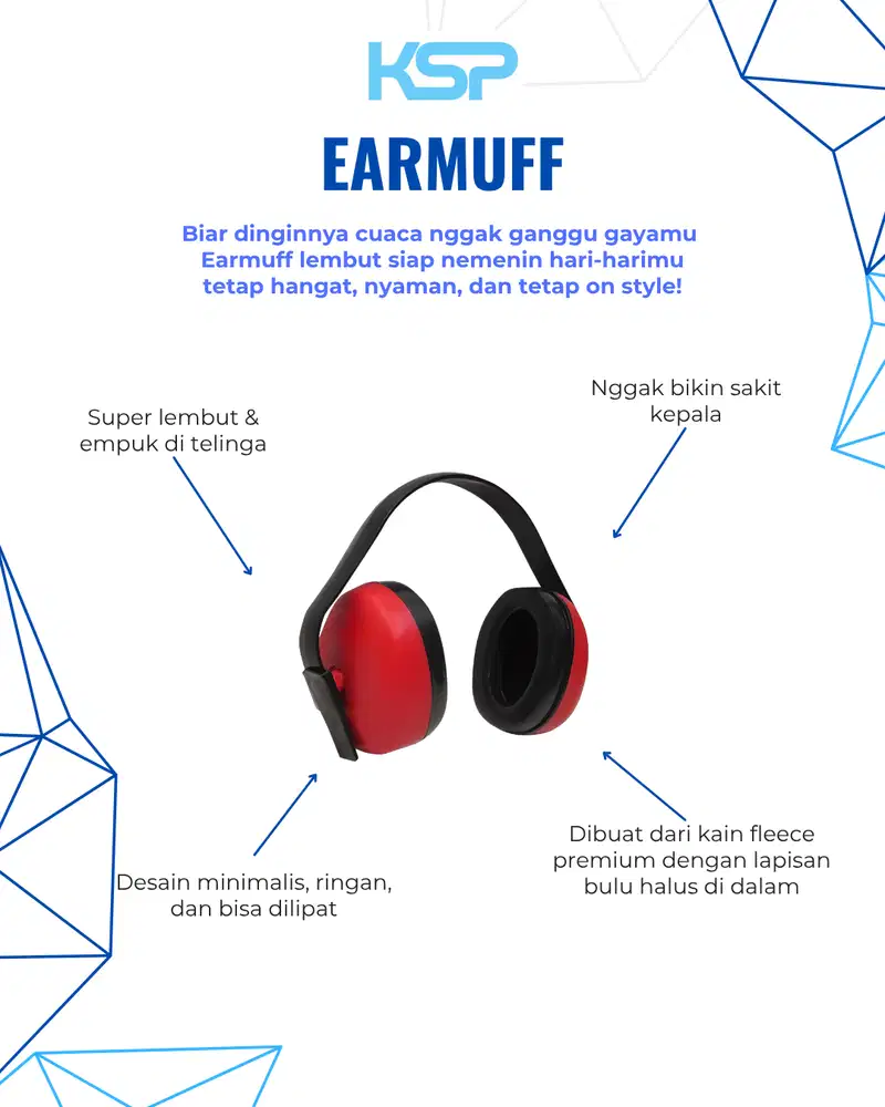 EARMUFF PEREDAM SUARA