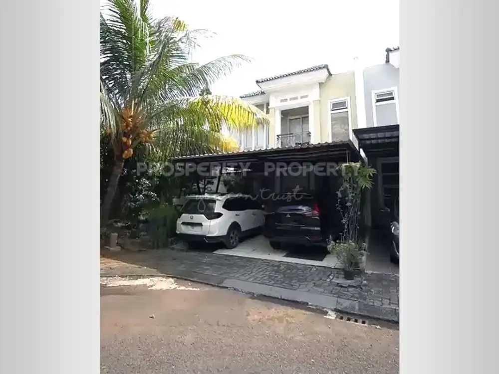 Rumah Posisi Kuldesak di Cluster Magnolia by Paramount Gading Serpong Sudah Renovasi Lebar 7 Meter Hadap Timur Laut