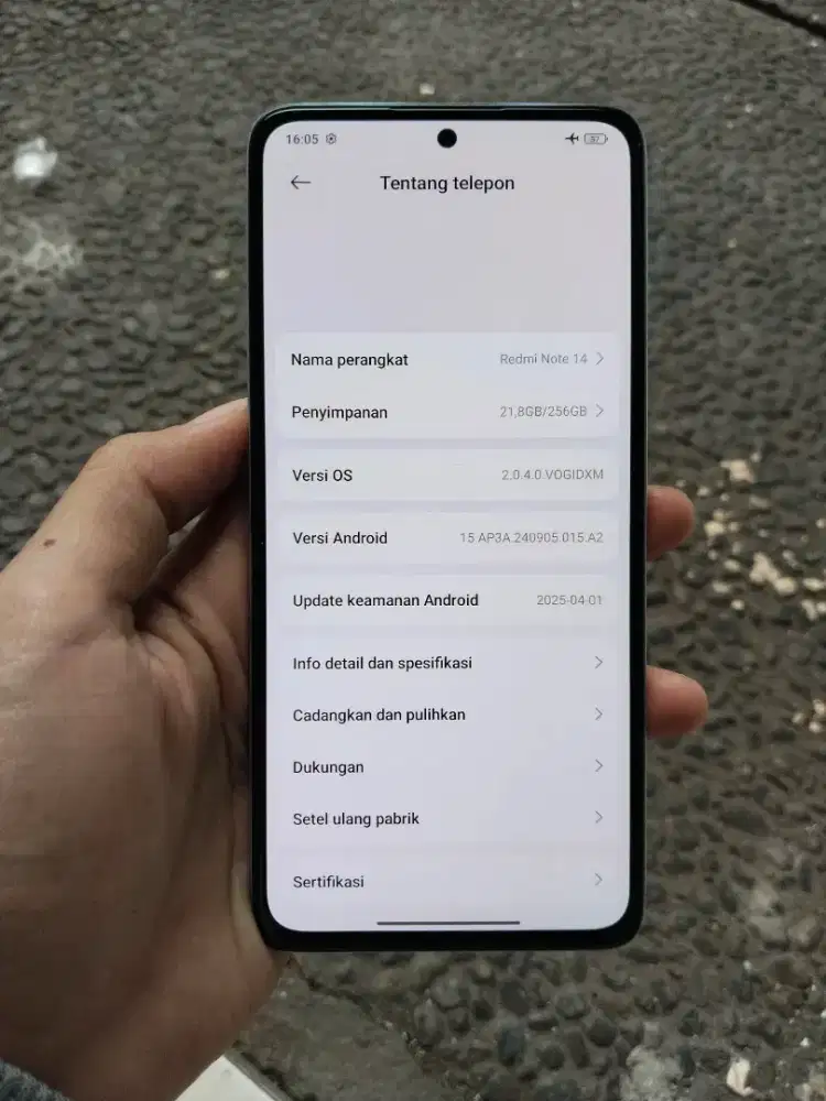 XIOAMI NOTE 14 8/256