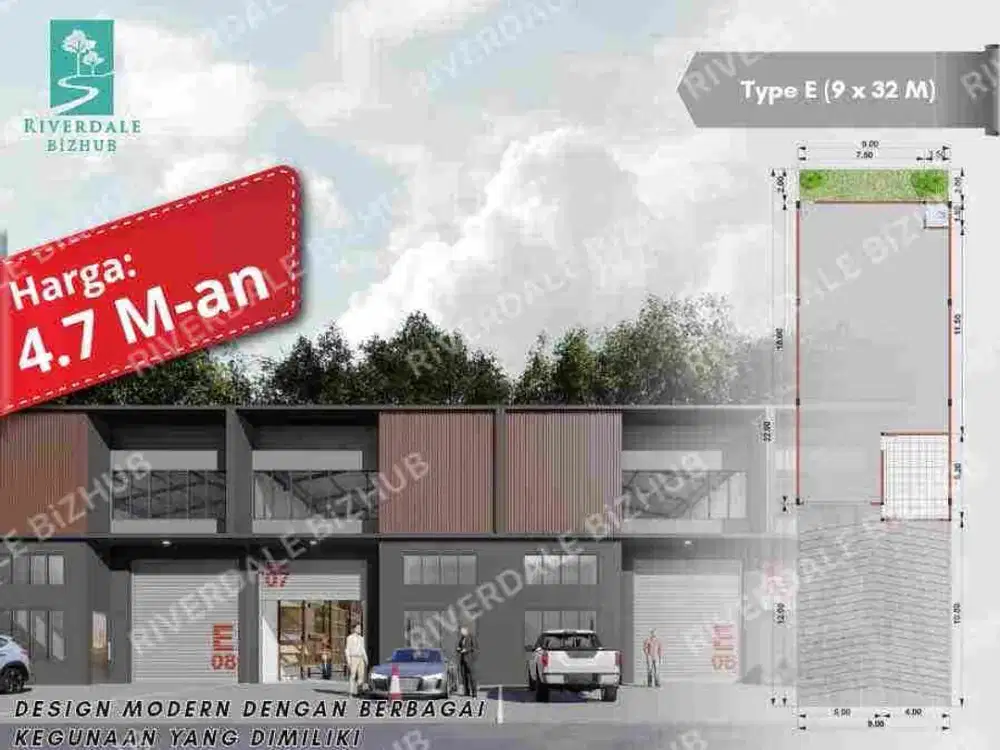 jual ruko multiguna luas 288 meter dengan ruang kantor di dalam nya, lokasi sangat strategis di cikarang pusat dengan akses jalur langsung jalan provinsi pantura