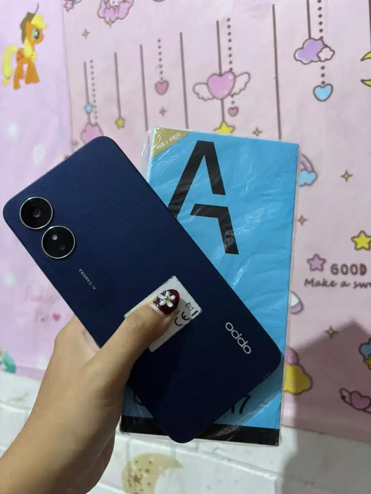 Oppo a17 ram 4/64 normalll orginall dus aja