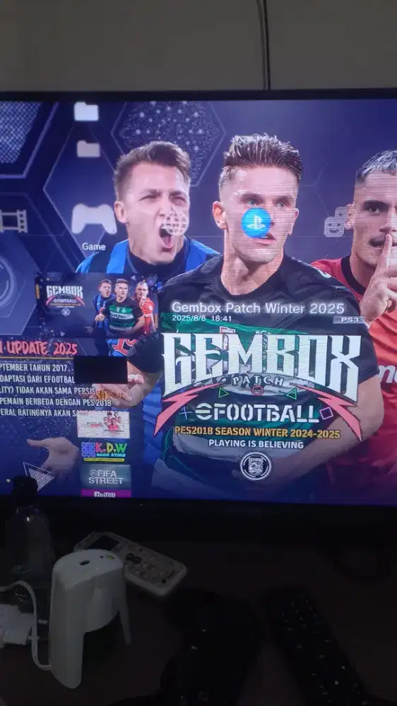 Ps3 fat 320 GB game ada 6 normal lancar jaya mesin adem