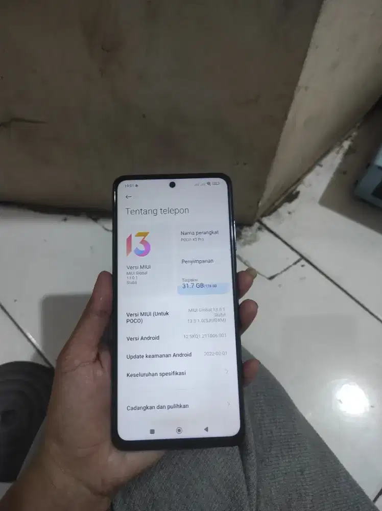 POCO X3 pro ram 6/128